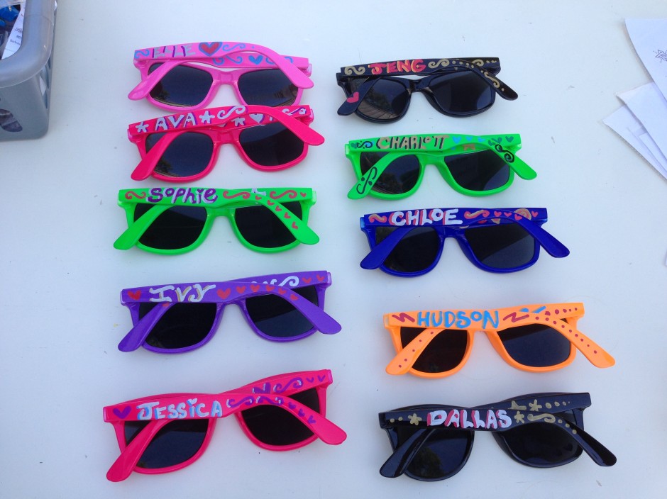 Our personalized sunglasses